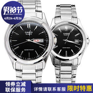 Casio/卡西欧 MTP-1239D-1A-LTP-1183A-1A