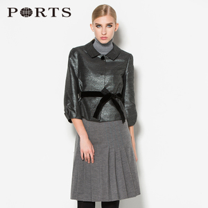 Ports/宝姿 2.CHARCOAL