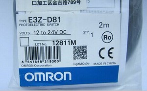 Omron/欧姆龙 E3Z-D81
