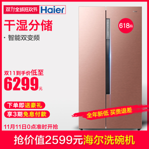 Haier/海尔 BCD-618WDVG...