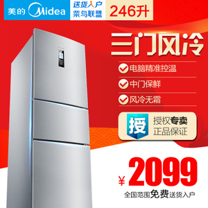 Midea/美的 BCD-246WTM-...