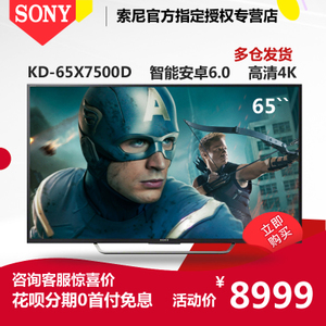 Sony/索尼 KD-65X7500D