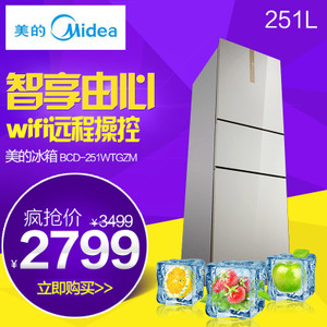 Midea/美的 BCD-251WTGZ...