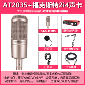 Audio Technica/铁三角 AT2035-2i4