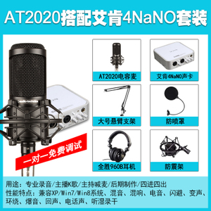 Audio Technica/铁三角 at2020-BK-4NaNO