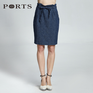 Ports/宝姿 LK1S028KDD002-DENIM