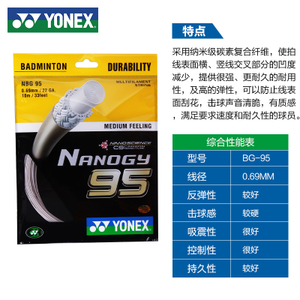 YONEX/尤尼克斯 YONEX-NBG-95-BG-95