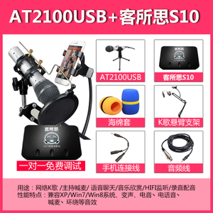 Audio Technica/铁三角 ATR2100-S10