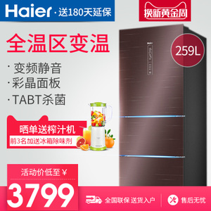 Haier/海尔 BCD-259WDEY