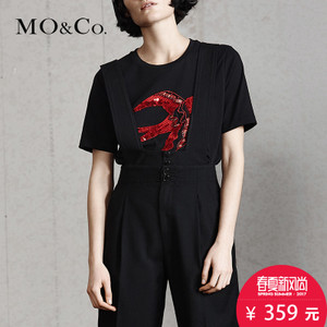 Mo＆Co．/摩安珂 MA1642TEE11