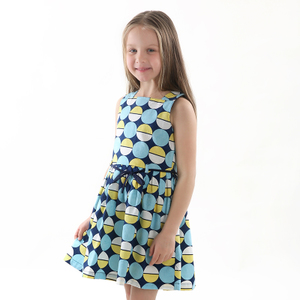 Chou-Chou Chic/雅童小铺 SG-826-Yellow-blue-dots