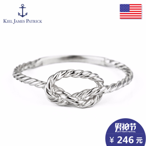 Kiel James Patrick Sailor-Forever-Knot-Silver