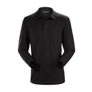 CAPTIVE-LS-POLO-MEN-BLACK