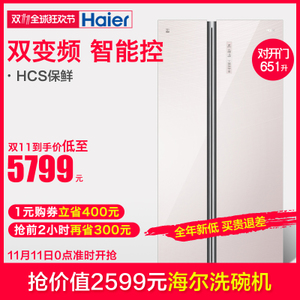 Haier/海尔 BCD-651WDEC