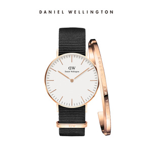 Daniel Wellington Cornwall-white36Cuff-Rose
